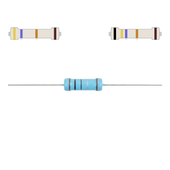 Rezystor 4.7 Ohm tolerancja 1% precyzyjny moc 3W 4.7R 5x16mm metalizowany