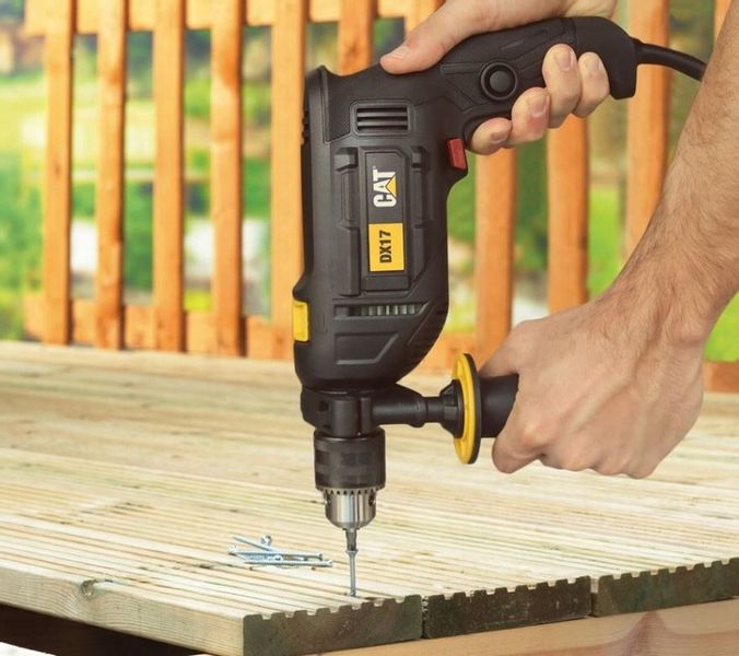 Wiertarka udarowa CAT DX17 750W 13mm 3000obr/min zdjęcie 7