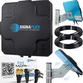 ANTENA DUAL 4G LTE 48dBi HUAWEI ZTE CRC9 TS9 SMA