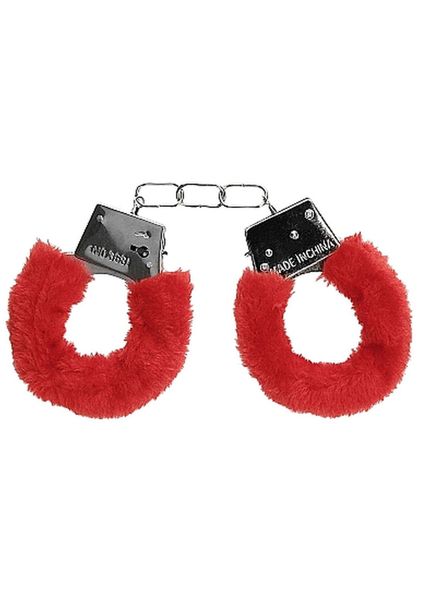 Beginner"S Handcuffs Furry - Red zdjęcie 7
