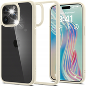 Etui Spigen Crystal Hybrid na iPhone 15 Pro Max - przezroczysto-beżowe