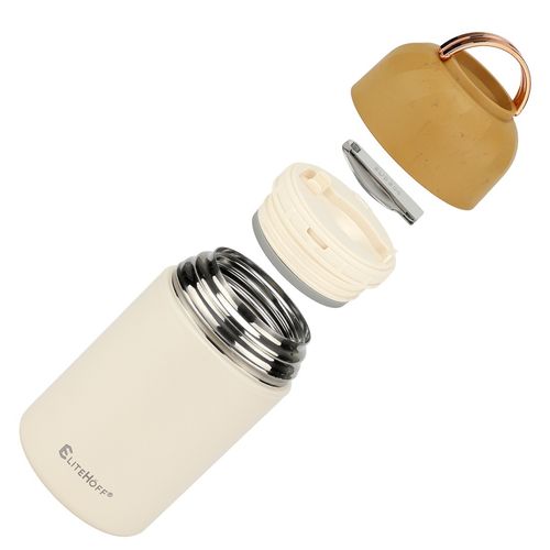 termos obiadowy 1050ml z miską i składaną łyżką e-8248 na Arena.pl