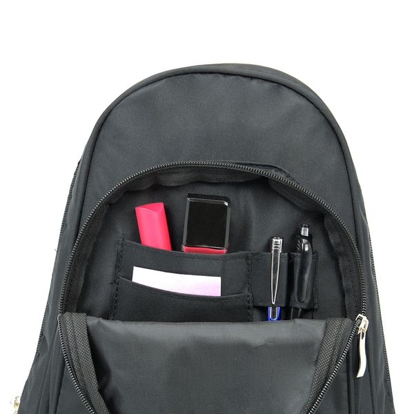 lekki plecak sanchez casual - czarny zdjęcie 5