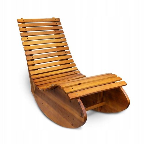 LEŻAK BUJANY OGRODOWY DREWNIANY BUJANY LEŻANKA OGRODOWA do STREFY SPA FOTEL na Arena.pl