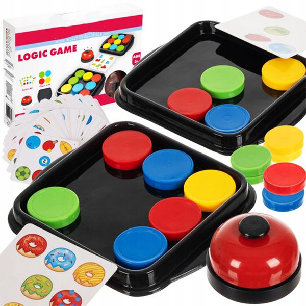 Gra logiczna Askato Szybka Logika 40 el. zdjęcie 1