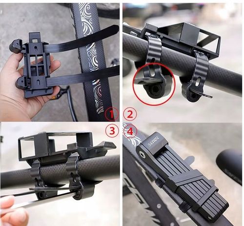 Blokada rowerowa składana PAKKO z uchwytem i 2 kluczami 85cm (E011) na Arena.pl