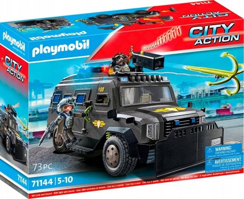PLAYMOBIL CITY ACTION 71144 POJAZD TERENOWY JEDNOSTKI SPECJALNEJ zestaw +5 na Arena.pl