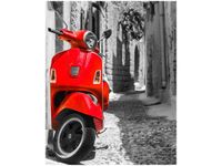 40X50CM KLASYCZNY SKUTER OBRAZ