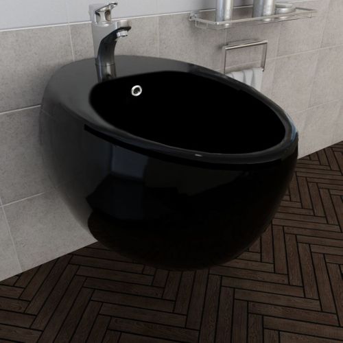 Bidet ścienny czarny ceramiczny na Arena.pl