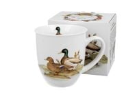 KUBEK PORCELANOWY DUO KACZKI NA PREZENT 400 ML