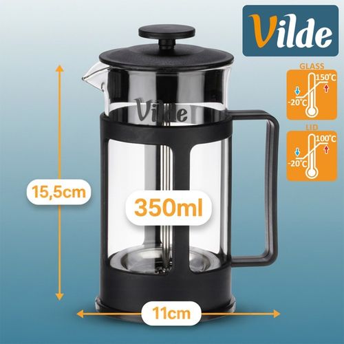 zaparzacz tłokowy do kawy herbaty 350ml 259426 na Arena.pl