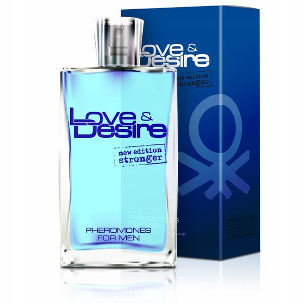 PERFUMY Z FEROMONAMI SEX LOVE DESIRE MĘSKIE 100ML zdjęcie 2