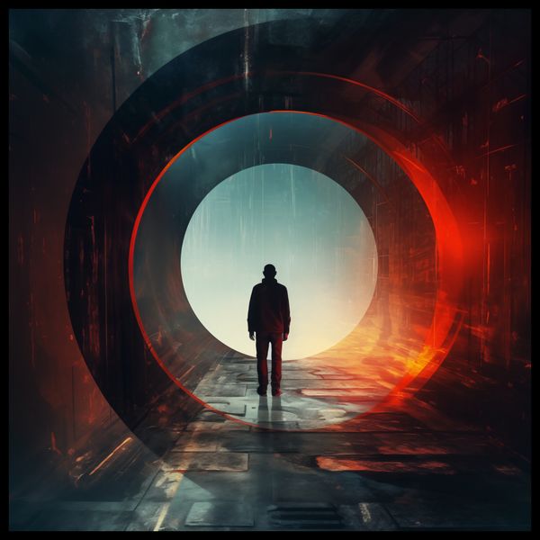 Plakat 90x90cm Portal do Świata zdjęcie 2
