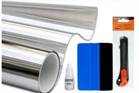 FOLIA DO SZYB LUSTRZANA LUSTRO WENECKIE 145 x 200 GRATIS ZESTAW DO