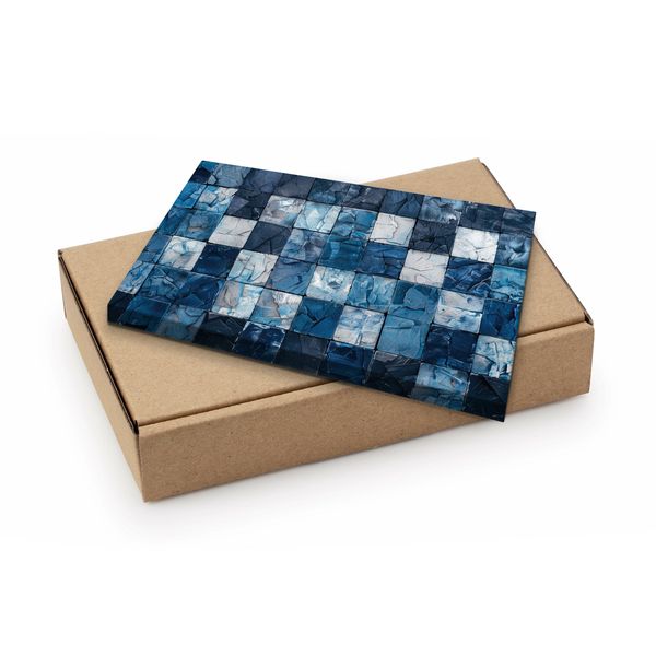 Obraz Ścienny Do Salonu Geometryczna Mozaika Abstrakcja 70cm x 50cm zdjęcie 8