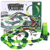 Tor Samochodowy Dino Track Sterowany Wyścigowy Park Dinozaurów 275