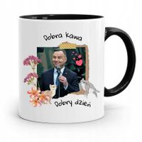 Kubek Czarny Prezydenta Andrzej Duda Dobra Kawa