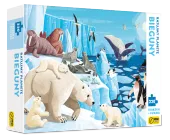 Bieguny. Puzzle 220 elementów + książka