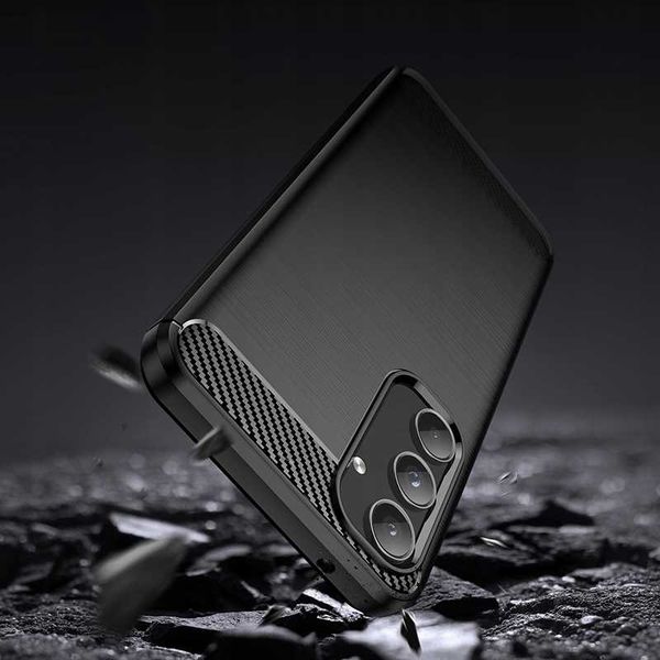 Spacecase Carbon Galaxy A55 5G Black zdjęcie 6