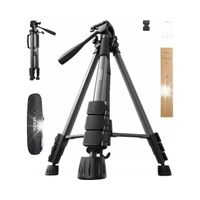 UGREEN PROFESJONALNY STATYW TRIPOD UCHWYT DO KAMER I TELEFONÓW REGULOWANY
