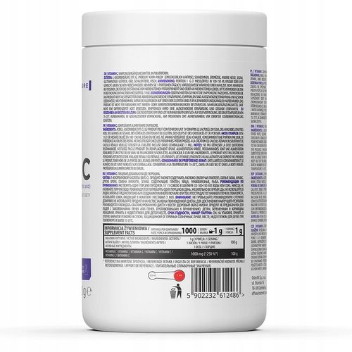 Suplement diety OstroVit Witamina C proszek 1000 g 1 szt na Arena.pl