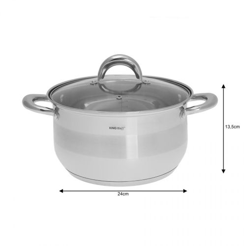 GARNKI KiNGHOFF SILVER 10 ELE KH-1096 na Arena.pl
