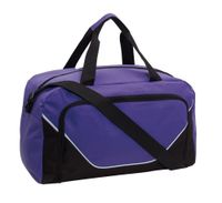 Torba sportowa, JORDAN, Czarny / Fioletowy KEMER