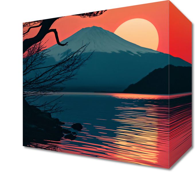 Obraz 20x20cm Góra Wieczorem zdjęcie 1