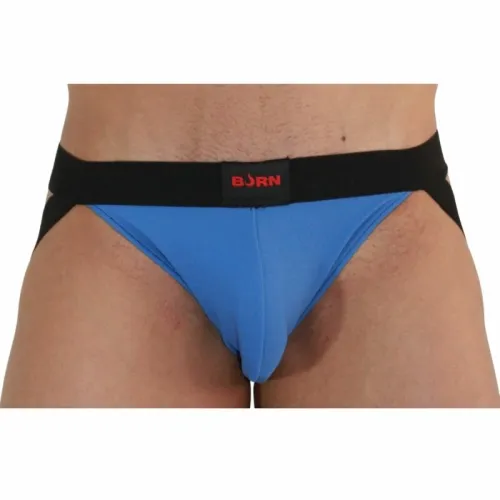 burn jockstrap 008 niebiesko-czarny l - designerski pas biodrowy na Arena.pl