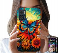 ETUI DO MOTOROLA MOTO E22 / E22I - MOTYLE MOTYLKI KWIATKI RÓŻE OBUDOWA