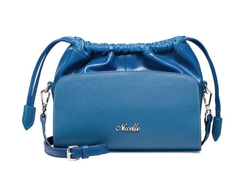 Modna torebka do ręki Niebieska na Arena.pl