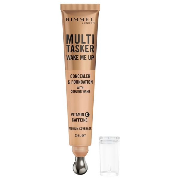 Rimmel Multi Tasker Wake Me Up Korektor i Podkład 30 ml - 030 Light zdjęcie 3
