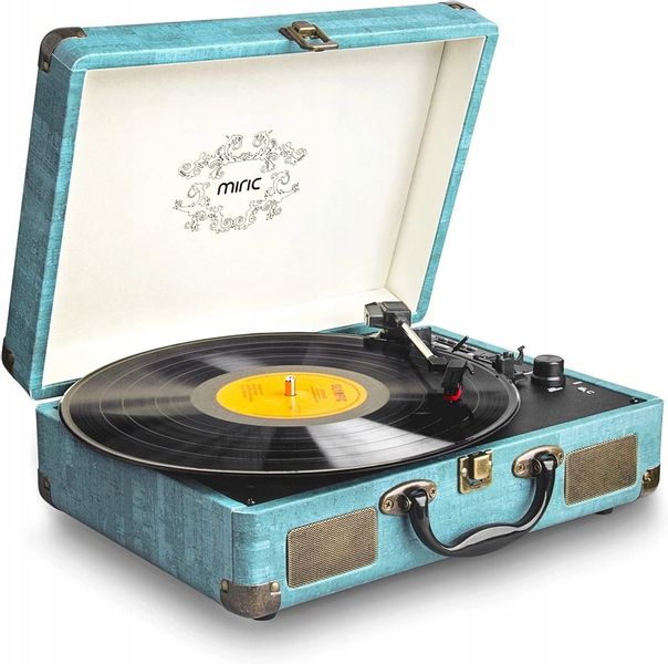 Gramofon Miric TT-4 Vintage Bluetooth RCA HIT! zdjęcie 1