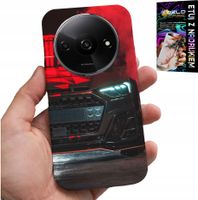 ETUI DO XIAOMI REDMI A3 - SPORTOWE SAMOCHODY, CAR AUTA FAN + SZKŁO