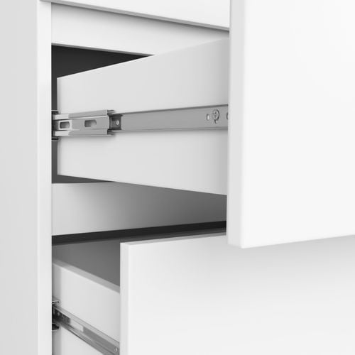 SZAFA S 90 cm 2 DRZWI 2 SZUFLADY BIAŁA na Arena.pl