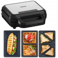Opiekacz Gofrownica Panini do kanapek TEFAL UltraCompact SW383D10 3w1