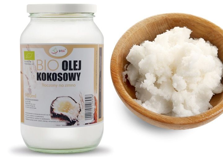 Olej kokosowy nierafinowany do smażenia 900 ml zdjęcie 4