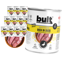 MOKRA KARMA DLA PSA BULT PUSZKA BOGATA W KACZKĘ ZESTAW 12x800G