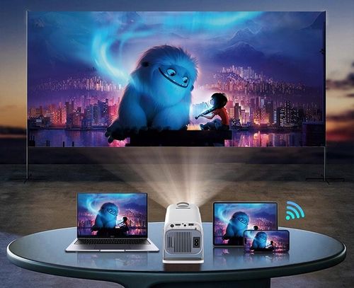 Projektor Rzutnik Android TV WiFi FULL HD Przenośny SMART Głośnik na Arena.pl