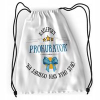 Plecak Prokuratora Sportowy Szkolny Worek Torba Z Nadrukiem Ze Zdjęciem
