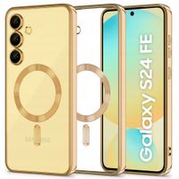 2 x Tech-Protect MagFlex Etui do Samsung Galaxy S24 FE Majestic Gold