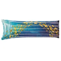 Dmuchany materac do pływania 183x69 cm INTEX 59720 granatowy ryby