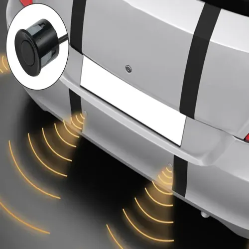 Czujniki parkowania cofania tył zestaw 4x sensor wyświetlacz lcd na Arena.pl