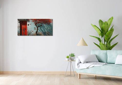 Obraz 90x40cm Widok Na Dawne na Arena.pl