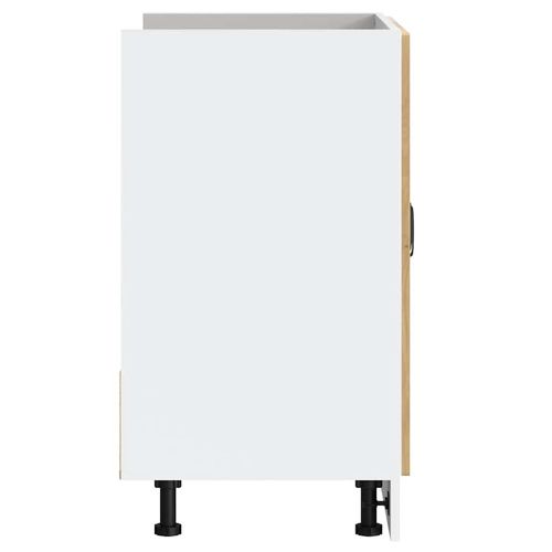 Szafka pod zlewozmywak „Lucca” Dąb rzemieślniczy Drewno klejone na Arena.pl