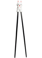 Plastikowe pałeczki z pomocnikiem 22,5cm - Króliczek