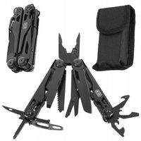 Multitool Narzędzie wielofunkcyjne M-Tac 9 11w1 EDC nóż składany z kaburą