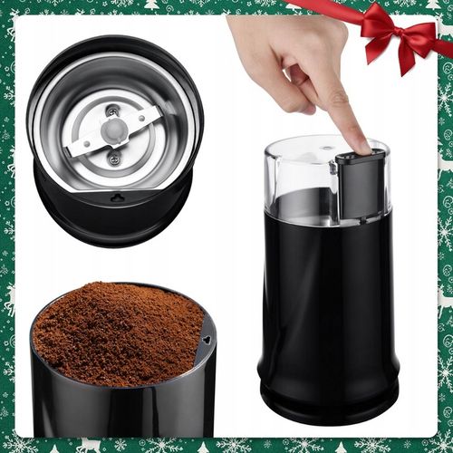 MŁYNEK DO MIELENIA KAWY ORZECHÓW PRZYPRAW GRINDER ELEKTRYCZNY WYDAJNY na Arena.pl