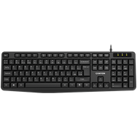 canyon klawiatura kb-1 uk przewodowa czarna