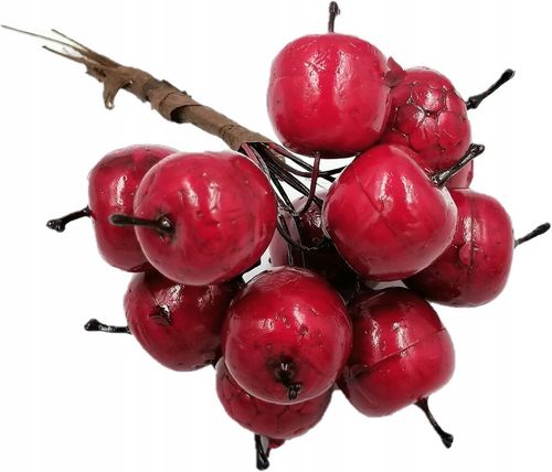 CZERWONA JARZĘBINA JABŁUSZKA stroik choinka 144szt na Arena.pl